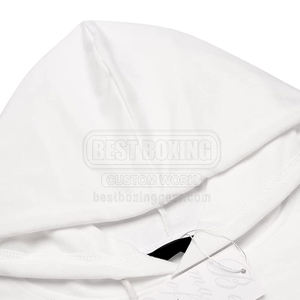 Vente en gros de sweats à capuche de fitness en coton mélangé polyester avec logo personnalisé sweats à capuche de fitness imperméables pour hommes à l'extérieur - Product Image 3