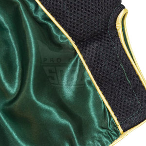 Shorts de Muay Thai à séchage rapide, respirants et légers, pour entraînement de MMA et de kick-boxing, avec logo personnalisé sur le devant, qualité supérieure pour hommes - Product Image 6