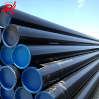 Tuyau rond en acier au carbone de haute qualité, grade A53, conforme aux normes ASTM et API, pour la forage pétrolier, longueur 6m, laminé à chaud, épaisseur 1-10mm, soudable