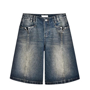 Best Selling Men's High Street Style Hot <b>Sale</b> Light <b>Weight</b> Cotton Oversized Shorts Breathable Loose Fit Solid Pattern <b>for</b> Men - Product Image 1