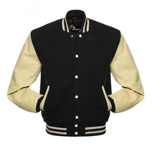 Qualité supérieure Collège Baseball Varsity Veste Rétro Lettre Patch Personnalisé Nom de l'équipe OEM Streetwear Mode Veste pour Hommes - Product Image 5