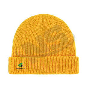 Bonnet chaud en acrylique jacquard Logo personnalisé Bonnet tricoté doux à la mode pour l'hiver pour un usage extérieur unisexe - Product Image 3