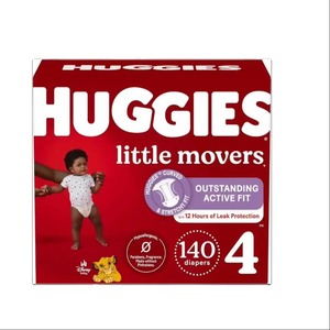 Pour Huggies Little Movers Taille 4 Couches 140 Couches Pantalons Jetables Couches Coton Doux pour Enfants 22-37 Lbs Utilisation En Gros - Product Image 2