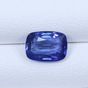 Zafiro Azul Natural de Primera Calidad, Corte Cojín de 3.05 Quilates, Azul Real, Piedra de Nacimiento de Septiembre para Joyería al Mejor Precio - Product Image 2