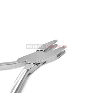 2Pcs Manual Torquing Dental Pliers Male Female Orthodontic <b>Braces</b> Wire Bending Loop Forming German Stainless <b>Steel</b> Dental - Product Image 3