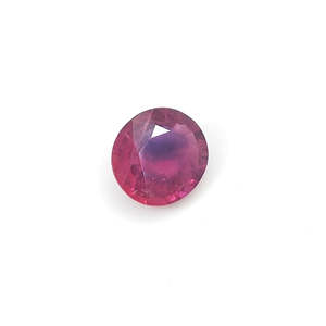 Saphir bleu sang naturel non chauffé de 2,30 carats, pierre précieuse de saphir naturel facetté non monté pour la fabrication de bijoux - Product Image 4