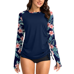 Camiseta de Compresión con Logotipo Personalizado al por Mayor, Camiseta Deportiva para Mujer, Cómoda de Usar, Ajuste Entallado - Product Image 1