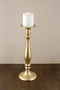 <b>Brass</b> Tall Candle Holders for Home Centerpieces, Weddings, - Product Image 2