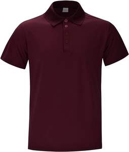 เสื้อยืดคอปกของผู้ชายเสื้อโปโลเสื้อกอล์ฟเสื้อโปโลแขนสั้นธุรกิจลำลองฤดูร้อน - Product Image 2