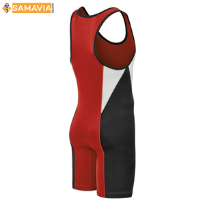 Samavia เสื้อกล้ามนักมวยปล้ำแบบกำหนดเองสำหรับผู้ชายชุดต่อสู้โลโก้แบบกำหนดเองระบายอากาศได้ดี - Product Image 2