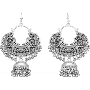 Pendientes Oxidados de Diseño de Shivamarts, Surtidos/Colores Mixtos, Elegantes y a la Moda, Hechos en India - Product Image 1