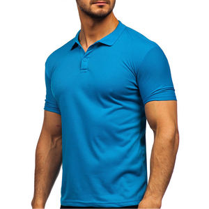 210GSM โปโลผู้ชาย100% สั่งทำได้2025เสื้อถักแขนสั้นแบรนด์คุณภาพสูง - Product Image 3