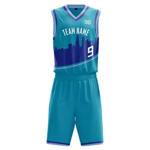 Uniforme de Baloncesto Profesional Personalizado con Diseño Digital, Transpirable, Conjunto de Jersey Corto, Tallas Grandes, Ropa Deportiva para la Temporada de Verano - Product Image 1
