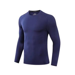 Sudadera de compresión para hombre, camiseta de compresión elástica para correr, ropa deportiva ajustada para entrenamiento, ropa deportiva, protector contra sarpullidos - Product Image 1
