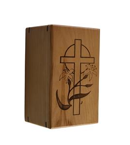 Cremation Urn for Human <b>Ashes</b> Adult Large Wooden Keepsake for <b>Ashes</b> Funeral Urn for Wood Box Pet for <b>Dogs</b> & Cat - Product Image 1