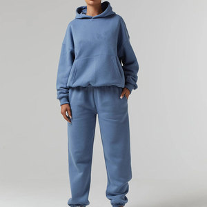 Ensemble de survêtement pour femmes, vêtements de sport personnalisés, deux pièces, pour streetwear et voyage - Product Image 3
