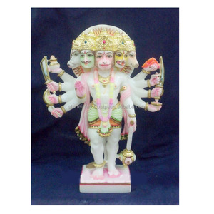 Magnífica Estatua de Balaji de Tirupati en Mármol Blanco - Product Image 2