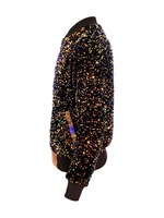 Veste en toile à paillettes de haute qualité pour homme, chaude pour l'hiver, confortable, légère, respirante, col en V, logo personnalisable, décontractée