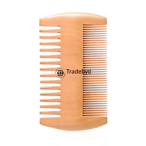 Peine de madera hecho a mano Tradebyd para el crecimiento del cabello Control de la caspa Uso doméstico Calidad Premium Respetuoso con la piel para el cuidado de la barba Diario - Product Image 2