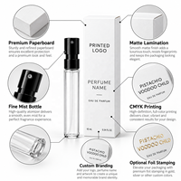 Boîte d'emballage personnalisée pour flacon de parfum, boîte en papier pliable de luxe, boîte de parfum personnalisée imprimée, emballage cosmétique, fabricant OEM