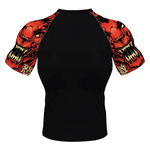 Custom Upf50+ Swim Shirt Uv protection Rash Vest Spandex Nylon Rashguard Quick Dry Mens <b>Surfing</b> Rash Guard - Product Image 2