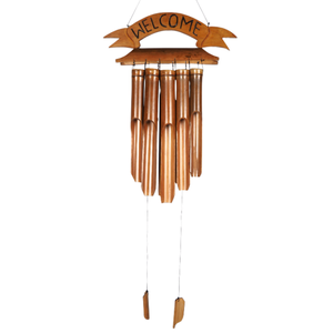 Venta al por mayor campanas de viento de bambú al aire libre elegante decoración de jardín de madera para uso doméstico - Product Image 5