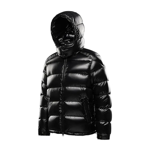 Chaqueta de Invierno Acolchada de Diseño de Moda de Lujo, Chaqueta de Hombre con Estampado de Cuadros, Chaqueta Acolchada de Poliéster Brillante al por Mayor OEM - Product Image 1