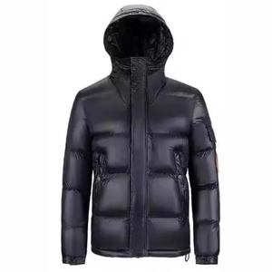 Veste matelassée personnalisée de haute qualité OEM & ODM pour hommes sweats à capuche d'hiver légers et doux avec design de mode le plus populaire - Product Image 2