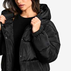Veste matelassée pour femmes Veste légère et chaude avec fermeture à glissière Parfaite pour la superposition personnalisée - Product Image 5