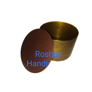 Pot de bougie en étain en métal doré de qualité exclusive nouveau Design moderne accessoire de décoration de maison table de noël support de photophore décoratif - Product Image 2