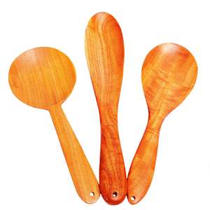 Durable wood utensils Set Real Neem Wood Spatula Made in India Premium Quality Spoon Set - Product Image 4