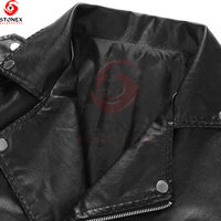 Veste tricotée en cuir de mouton enduit pour homme, prix de gros, haute qualité, imperméable, coupe-vent, séchage rapide, fermeture éclair haute performance