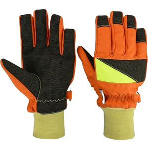 Guantes de seguridad de alta calidad Precio de venta al por mayor Guantes de seguridad a prueba de fuego Venta caliente Precio barato Cuero Mejores guantes de seguridad de bombero - Product Image 1