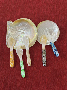 Cuillère en nacre pour les restaurants de luxe et les restaurants fins Cuillère en perles naturelles faite à la main Fournisseur de qualité à l'exportation en gros - Product Image 4