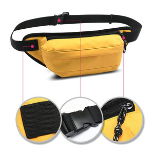 กระเป๋าคาดเอวทนทานใส่สบายและภายในกว้างขวางเหมาะสำหรับการเดินทางกลางแจ้งและกระเป๋ากีฬาคาดเอว - Product Image 2