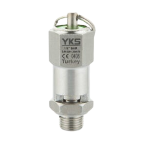 วาล์วนิรภัยทองเหลืองได้รับการรับรองมาตรฐาน CE |   แบบปิดผนึก |   ข้อต่อขนาด 1/8″ - 1/4″ - 3/8″ - 1/2″ - 3/4″ - 1″ |   แรงดัน 0.1 - 1.9 บาร์ |   MS58 - Product Image 5