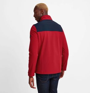 Veste Softshell Imperméable et Légère avec Capuche pour Homme, Respirante, Coupe-vent, Broderie Décorative, pour Aventures en Plein Air, Hiver - Product Image 4