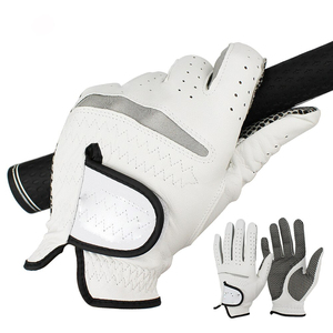 Gants de golf en cuir Cabretta avec logo personnalisable pour hommes femmes poignée gauche/droite de haute qualité imperméable respirant utilisation sportive - Product Image 2