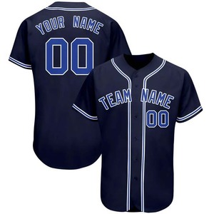 Camiseta de béisbol en blanco, camiseta de béisbol de entrenamiento de Color sólido para hombres, ropa deportiva cosida personalizada para todos los equipos, camiseta de béisbol de poliéster - Product Image 3