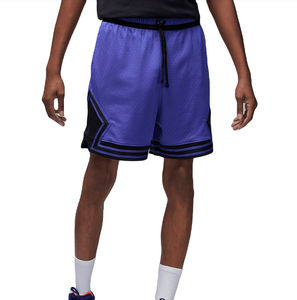 กางเกงบาสเก็ตบอลชายไซส์ใหญ่พิเศษสำหรับฤดูร้อน ผ้าตาข่ายโพลีเอสเตอร์ 100% สีขาวและสีดำ แห้งสบาย เอวยางยืดลายทาง - Product Image 3