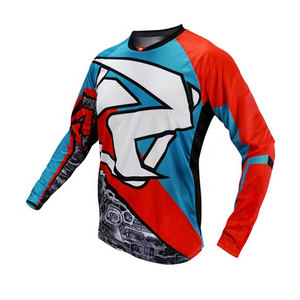 Jersey de Motocross para Verano/Invierno, Corte Atlético Ajustado, Resistente al Viento, Color Resistente a la Decoloración, Logotipo Personalizado Impreso - Product Image 1