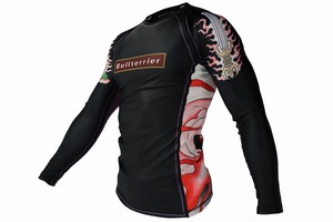 Équipement de compression MMA 2026 UPF50+ pour hommes, Rashguard court en polyester/nylon imprimé par sublimation, respirant, pour la gym, le surf et la plongée - Product Image 2
