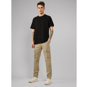 2025 Venta caliente Stock ropa de hombre de alta calidad Cargo Chino pantalones con estilo Casual Slim Fit Cargo Chino pantalones para hombres de BD - Product Image 5