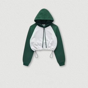 Sweat à capuche pour femme à manches longues de haute qualité fabriqué sur mesure par un fabricant pakistanais avec logo personnalisé, couleur unie, pull à prix avantageux - Product Image 4