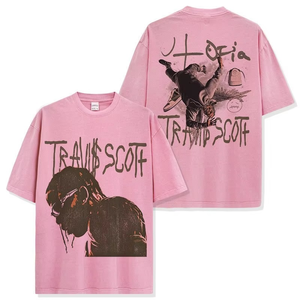 New Style Selling Hip Hop <b>Men's</b> <b>T</b>-<b>shirt</b> Custom Heavyweight 100% Cotton Street Plus Size Vintage Loose High Quality Breathable - Product Image 5