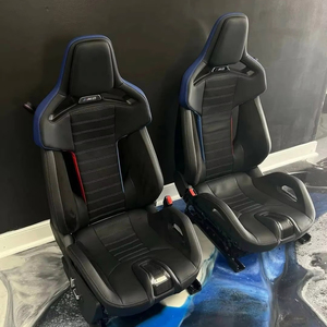 Encuentra asientos deportivos tipo bucket Recaro de fibra de carbono similares para los modelos M2/M3/M4/M5/M6/X3M-X6M/G80-G98 - Negro - Product Image 1