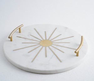 Plateau de service en bois carré moderne élégant fini maison hôtel Restaurant qualité durable prix bon marché chargeur déjeuner emballage - Product Image 5