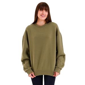 Sudaderas con Capucha para Mujer, Casuales, Holgadas, de Manga Corta y Larga, de Algodón Suave, para Invierno, con Logotipo Frontal Personalizable, en Varios Colores y Tallas - Product Image 5