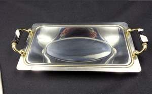 Contenedor de plato de mantequilla para el desayuno Diseño atractivo Forma y tamaño personalizados Plato de mantequilla de cocina de acero inoxidable de la India - Product Image 2