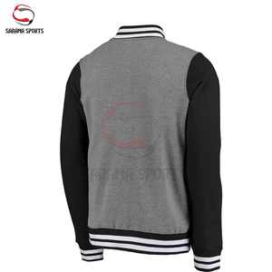 Chaqueta Varsity de Béisbol Vintage Personalizada OEM para Hombre, Talla Grande, con Letras Bordadas en Chenille y Cuero para Invierno - Product Image 4